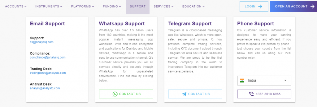 AnalystQ Reviews - Customer Support
