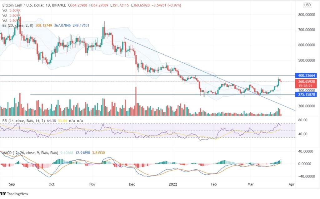 Bitcoin Cash Chart